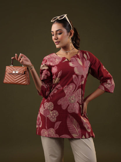 Cotton Printed Kurti