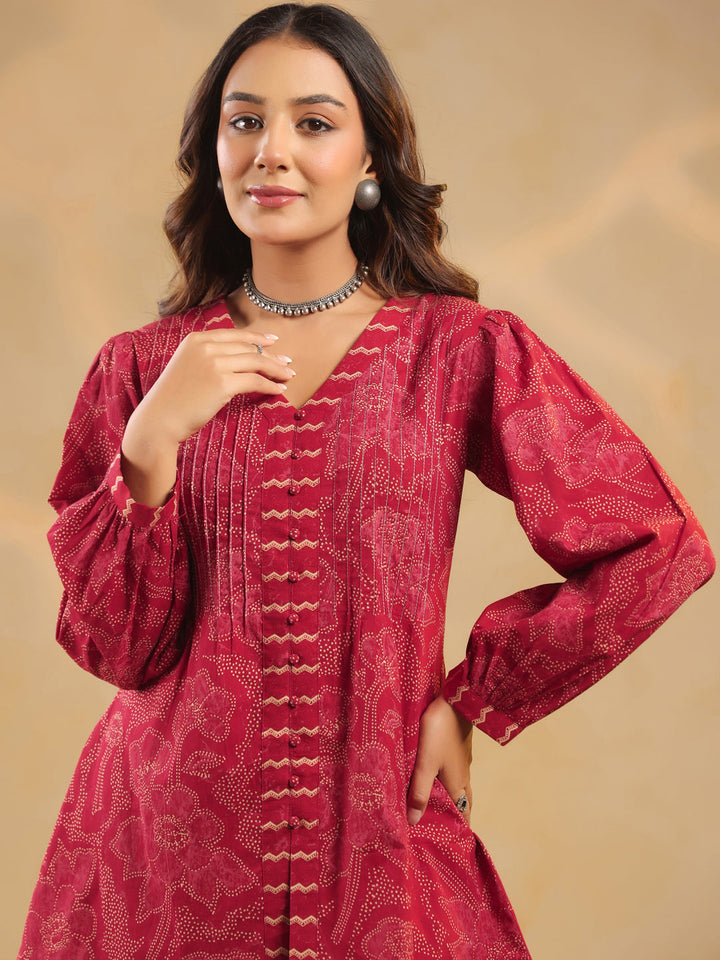 Printed Cotton Kurti For Women