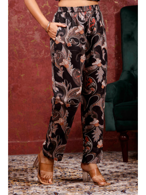 A-Line Printed Cotton Kurta Set, view 5