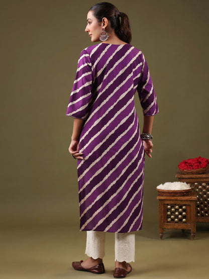 Straight Printed Cotton Kurtas