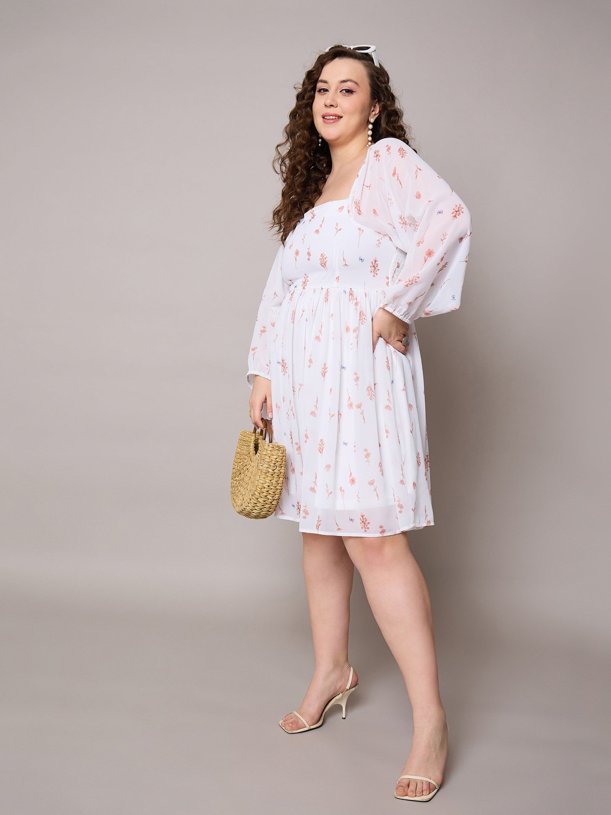 plus size brown skater dress Plus Size Brown Midi Skater Dress Sleeveless Tie |You + All | Shop Online