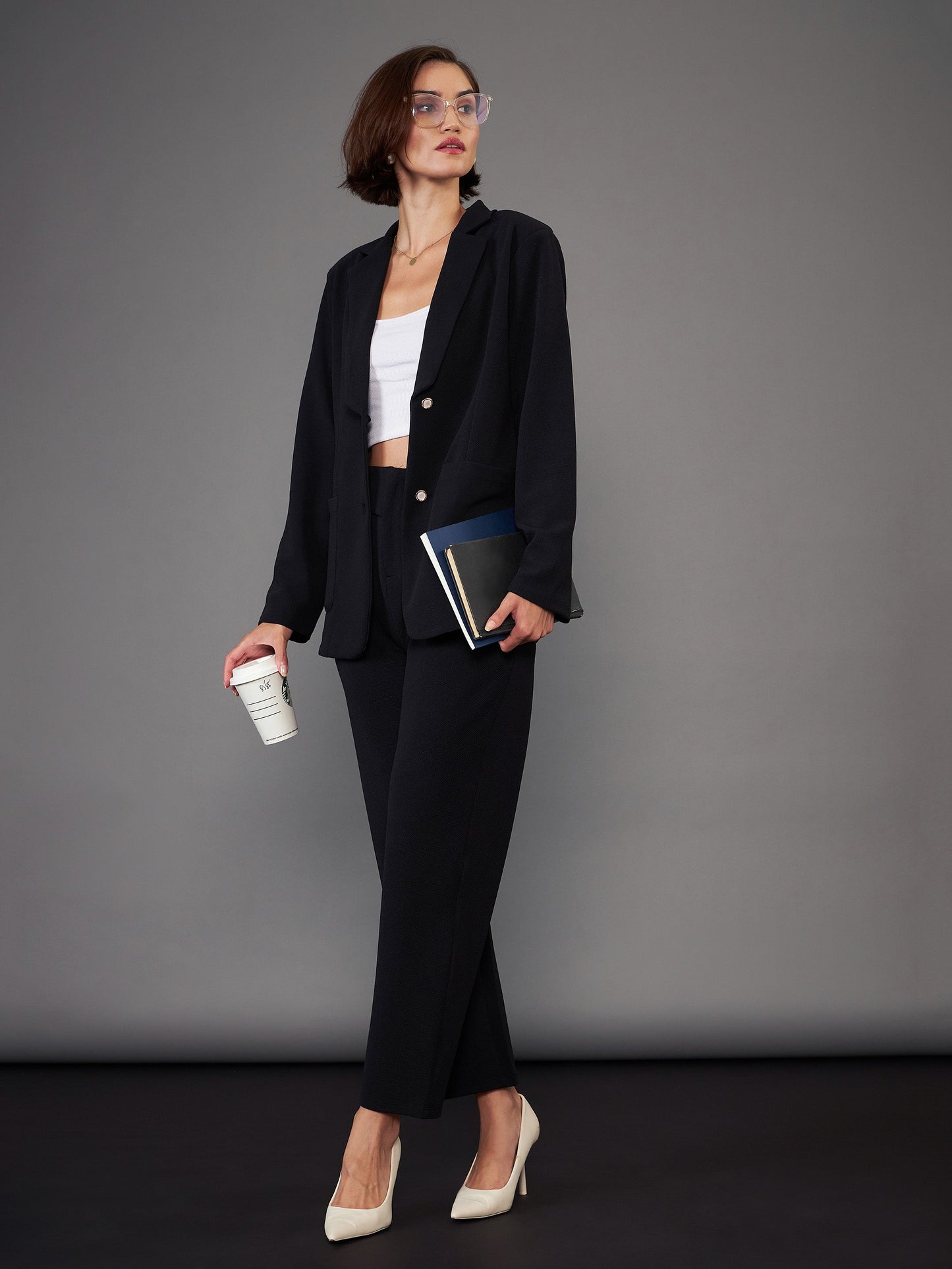 Black Slim Fit Blazer