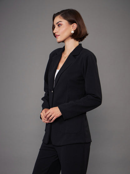 Black Slim Fit Blazer