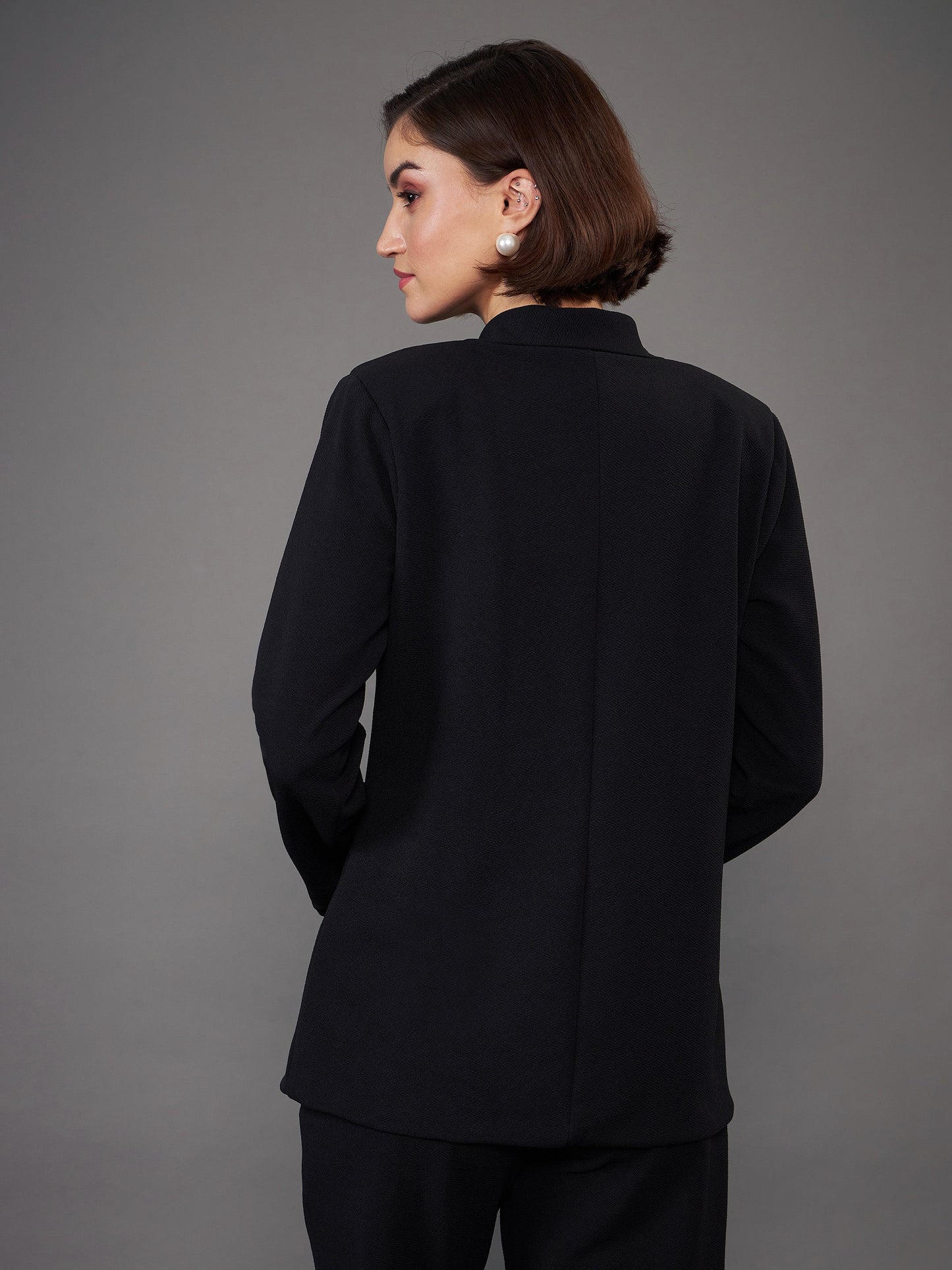 Black Slim Fit Blazer