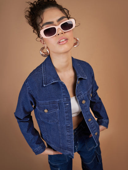 Classic Blue Denim Regular Jacket