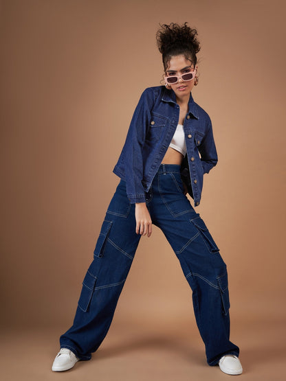 Classic Blue Denim Regular Jacket