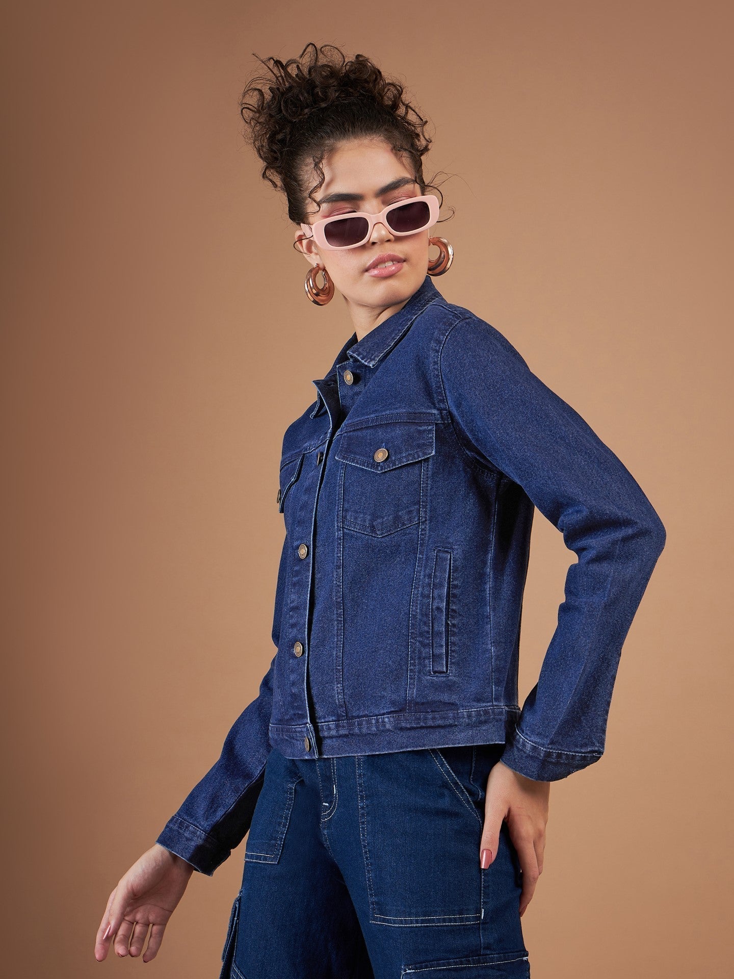 Classic Blue Denim Regular Jacket