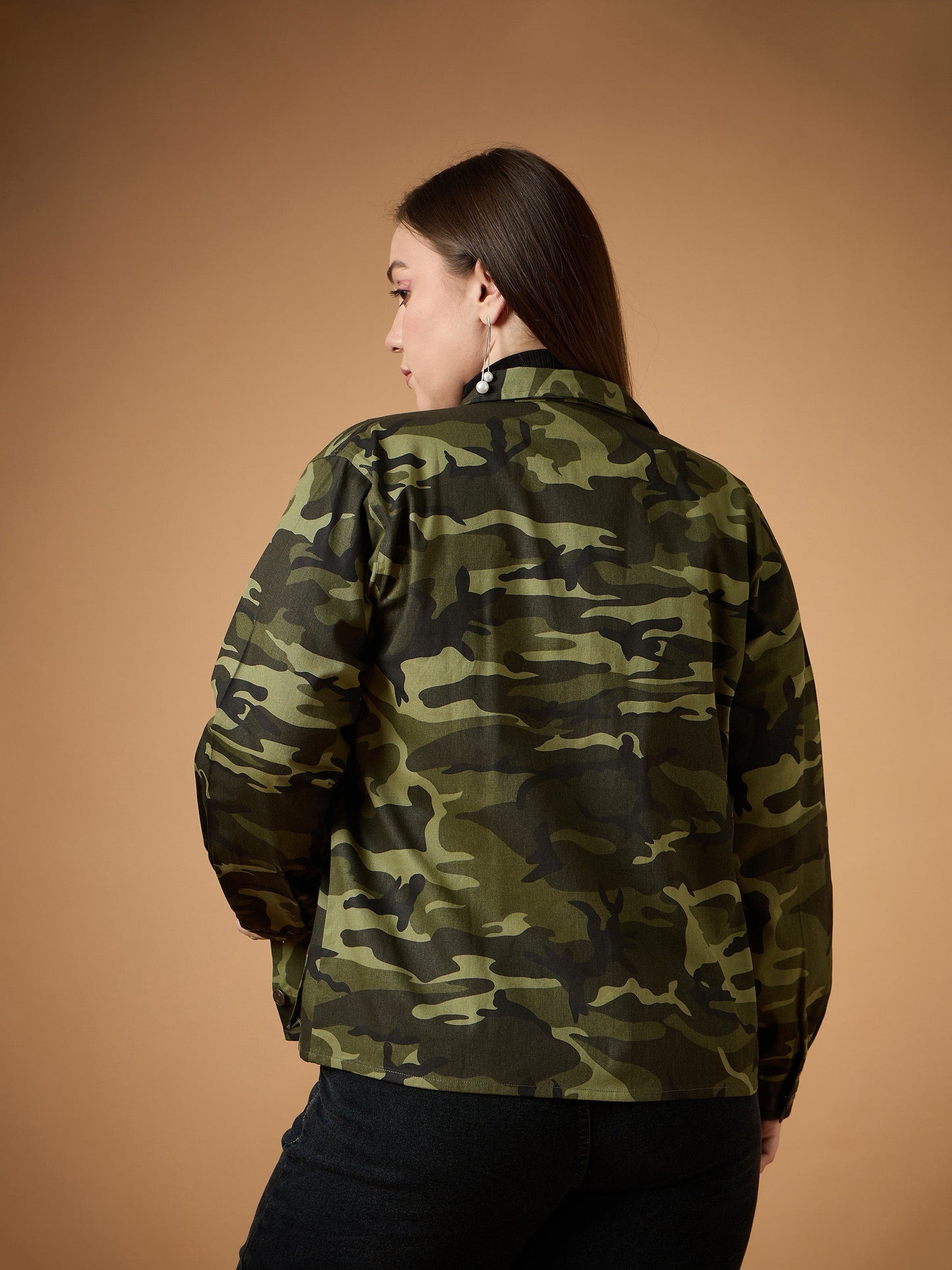 Twill Camouflage Multi Pocket Jacket
