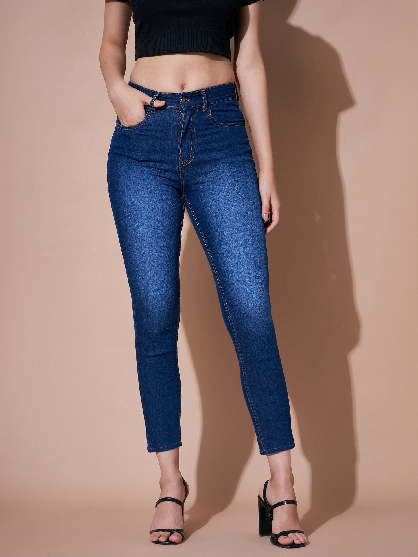Navy Denim Premium Relax Jeans