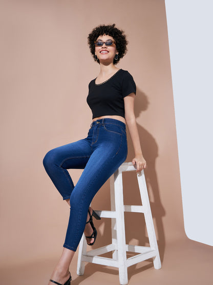 Navy Denim Premium Relax Jeans