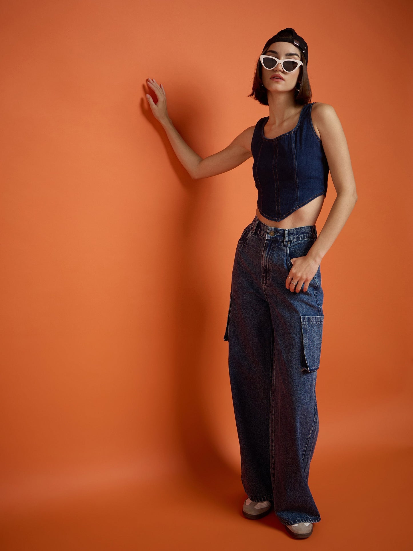 Blue Box Pocket Straight Premium Jeans