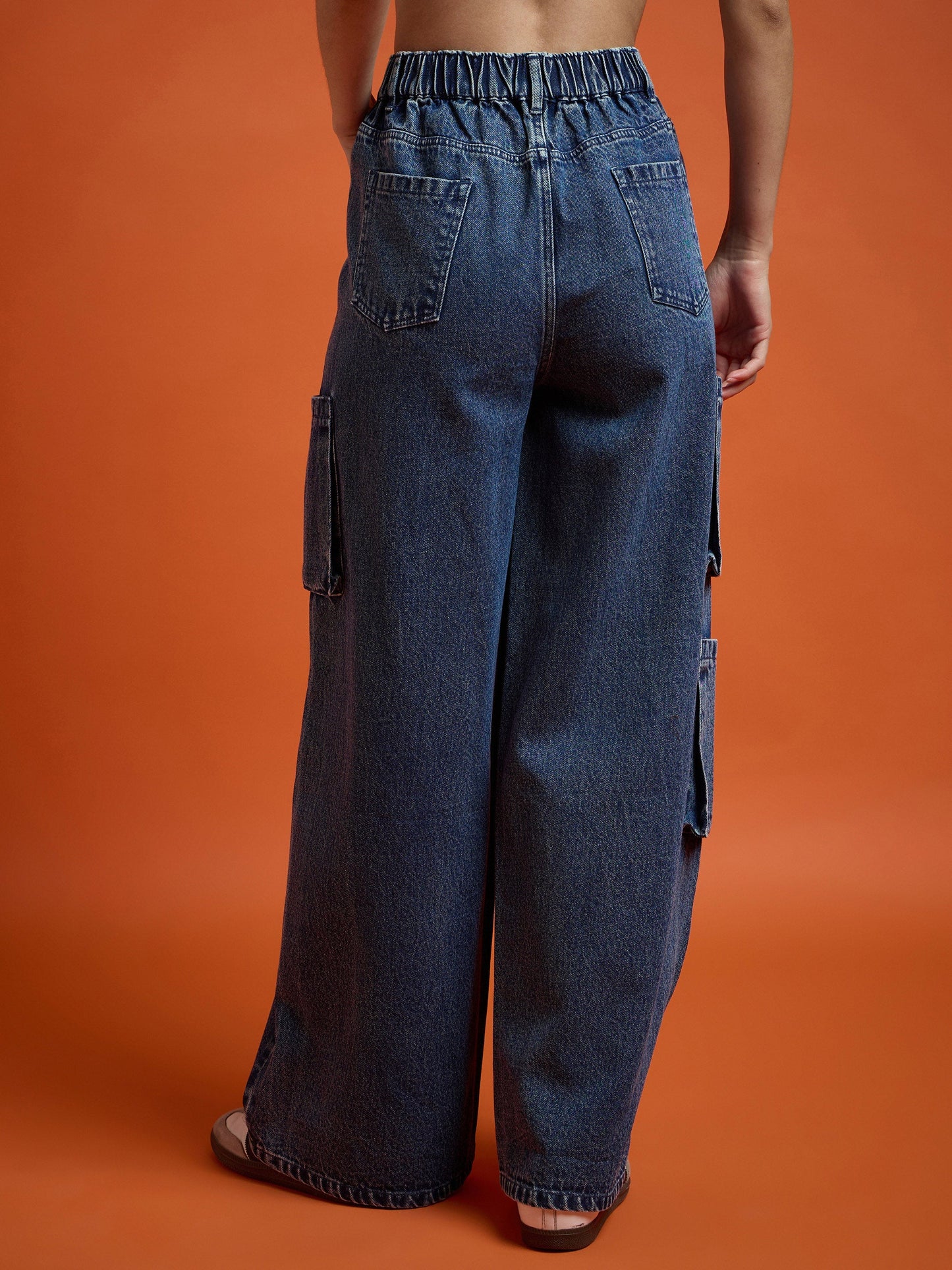 Blue Box Pocket Straight Premium Jeans