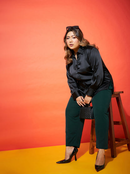 Emerald Balloon Fit Pants