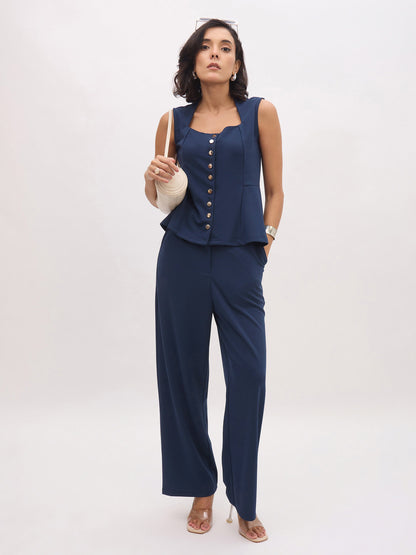 Blue Cross Pocket Pants