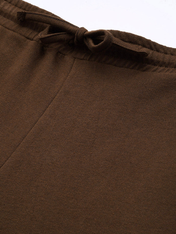 Women Brown FEELING Track Pants