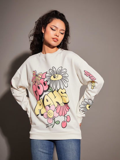 Off-White COOL PLANS Oversized Sweatshirt
