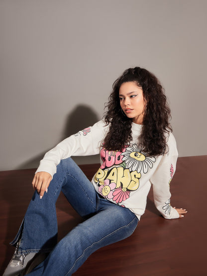 Off-White COOL PLANS Oversized Sweatshirt