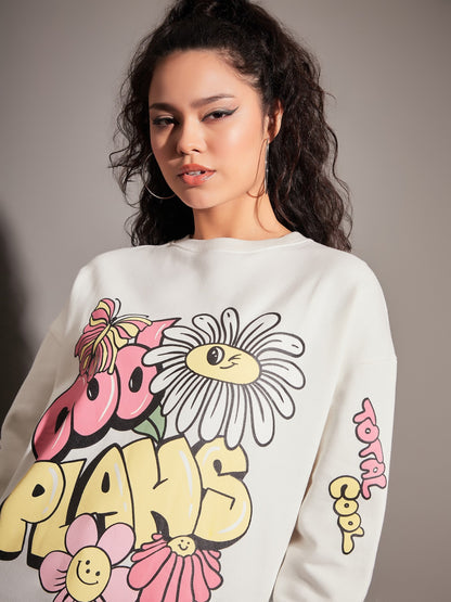 Off-White COOL PLANS Oversized Sweatshirt