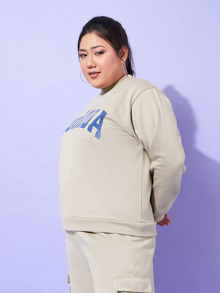 Women Grey Fleece Florida Sweatshirt