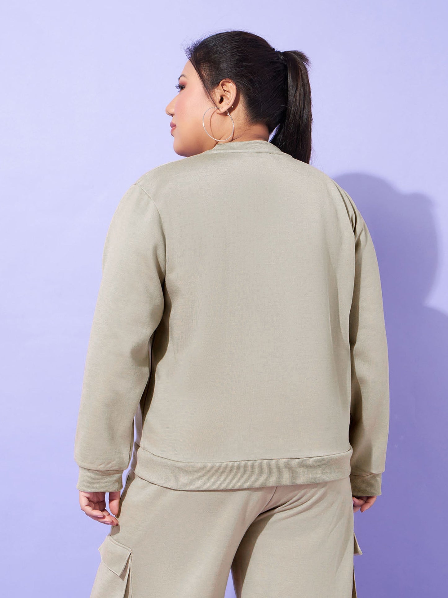 Women Grey Fleece Florida Sweatshirt