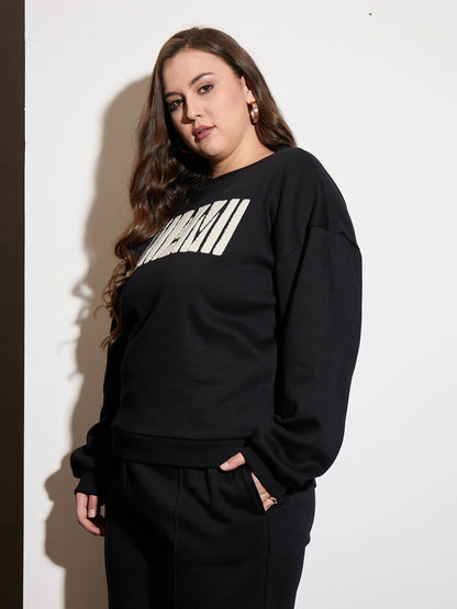 Black Fleece MIAMI Emb Sweatshirt