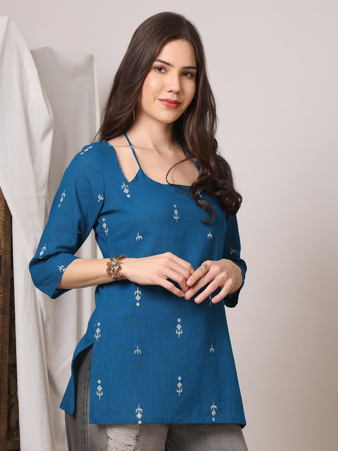 Cotton Printed Top