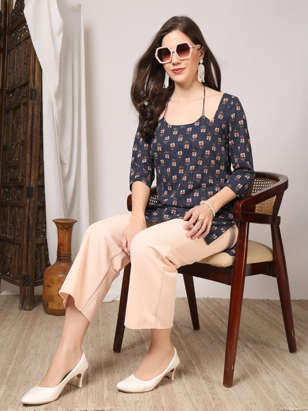 Cotton Printed Top