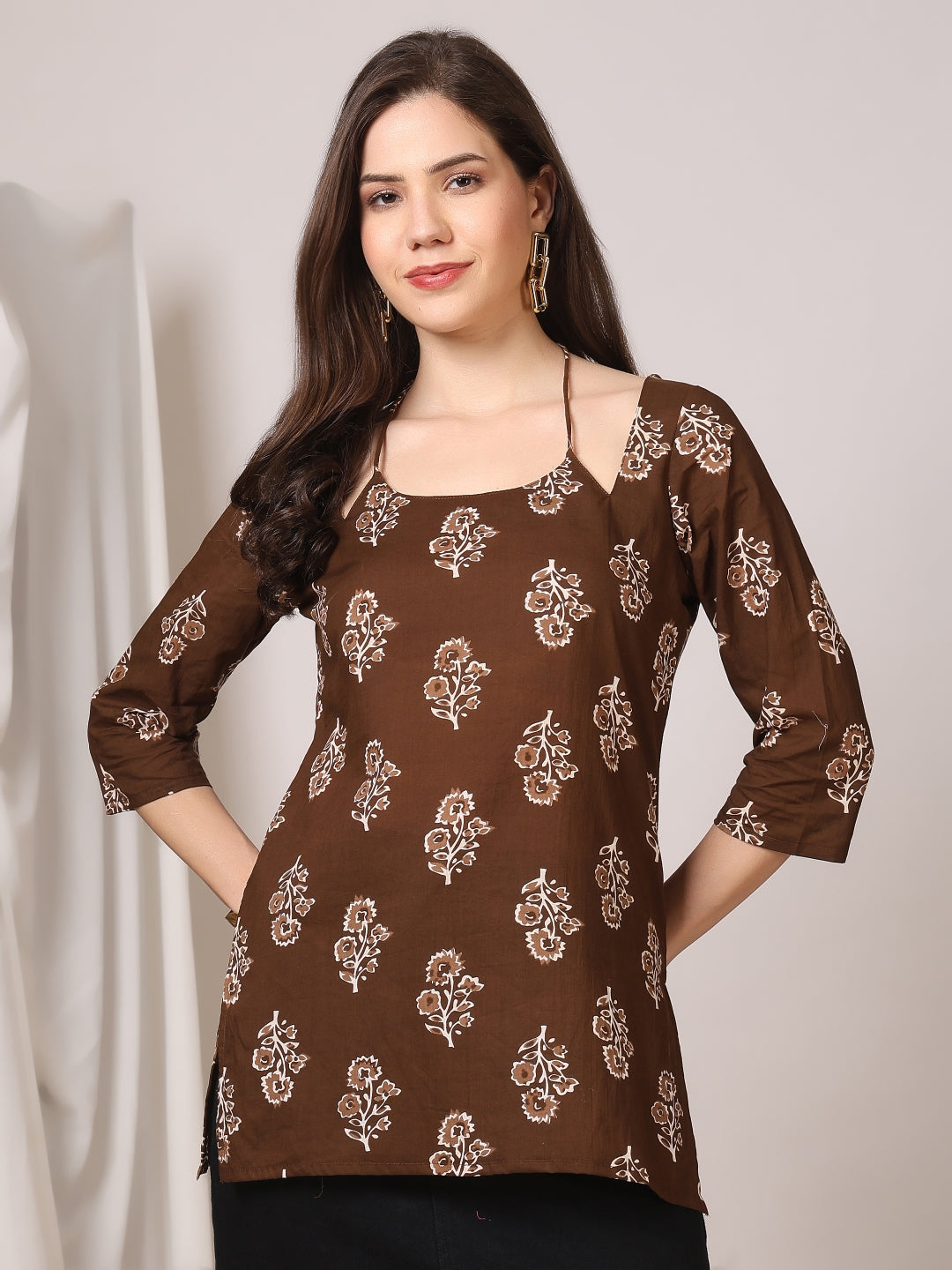 Cotton Printed Top