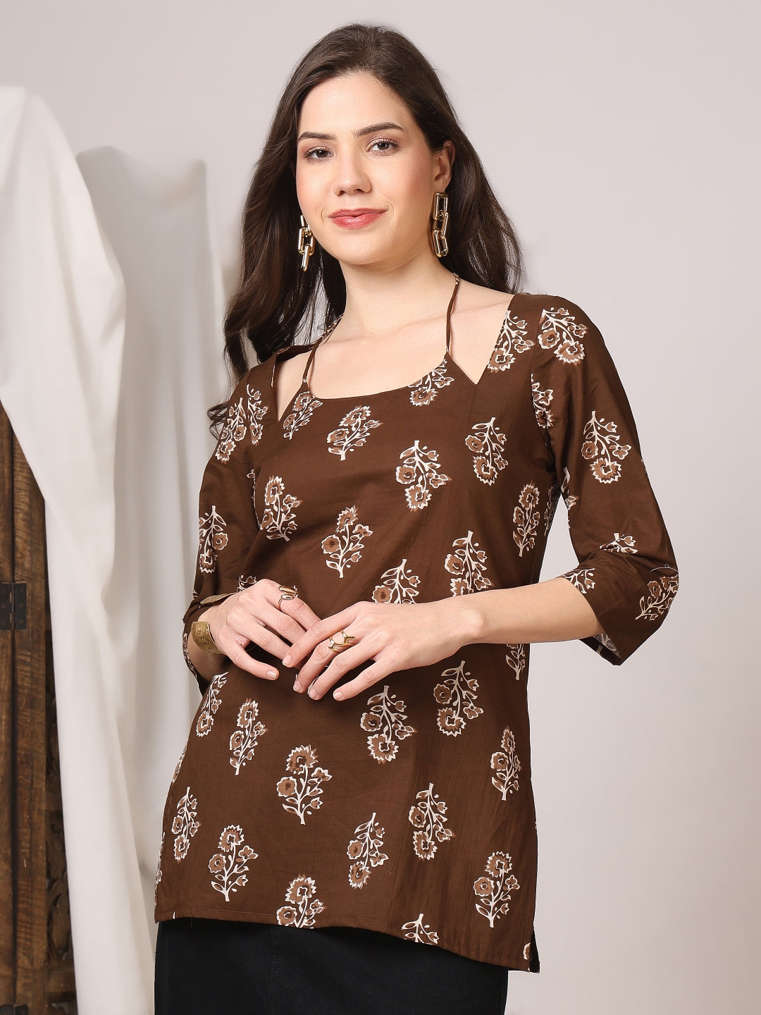 Cotton Printed Top