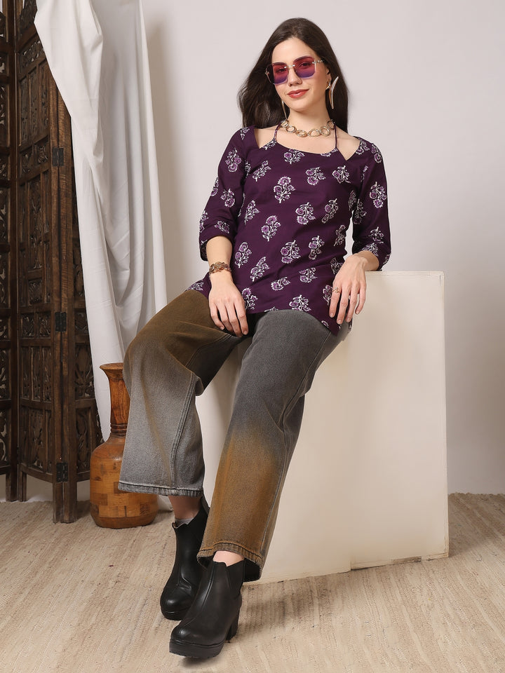 Cotton Printed Top