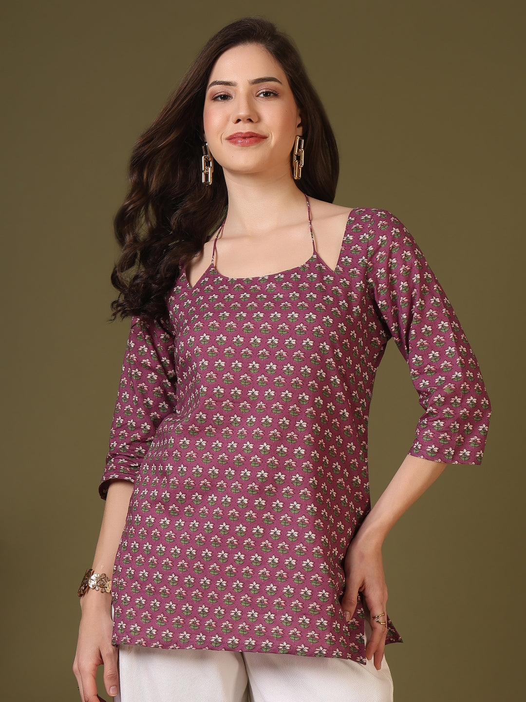 Cotton Printed Top