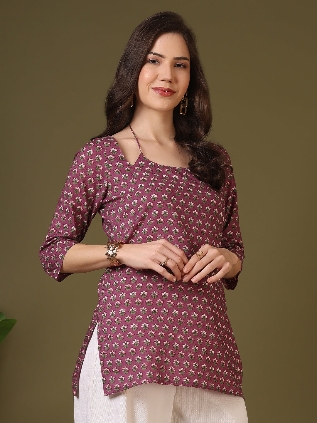 Cotton Printed Top