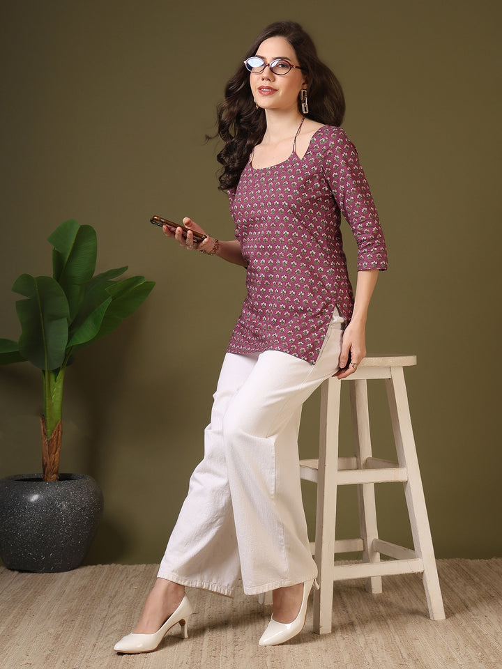 Cotton Printed Top