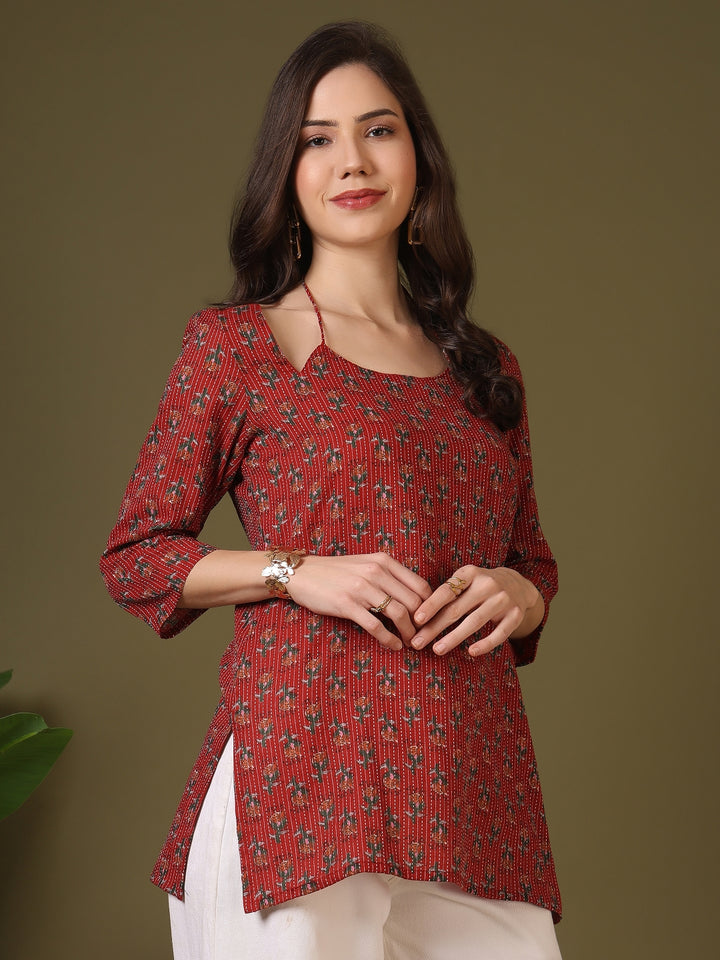 Cotton Printed Top