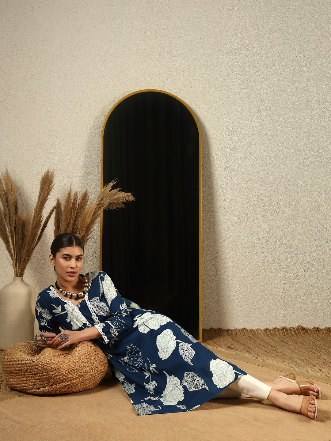 Straight Printed Cotton Kurta