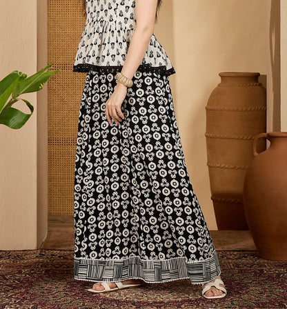 Printed Cotton Skirt