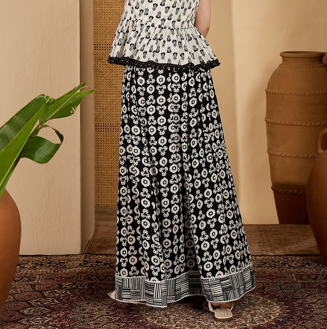 Printed Cotton Skirt