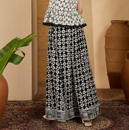 Printed Cotton Skirt