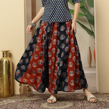 Printed Cotton Skirt