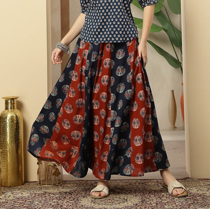 Printed Cotton Skirt