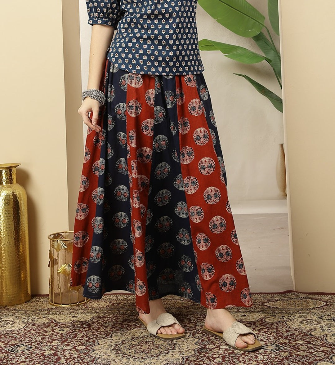 Printed Cotton Skirt