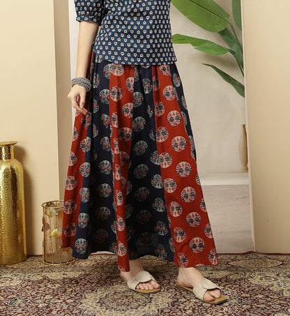 Printed Cotton Skirt