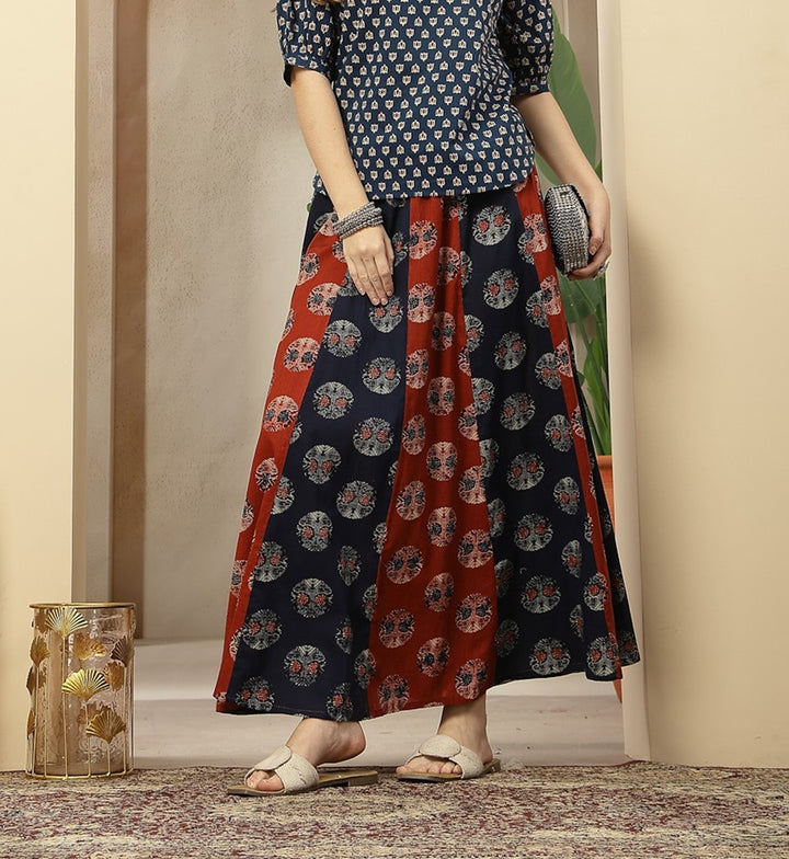 Printed Cotton Skirt