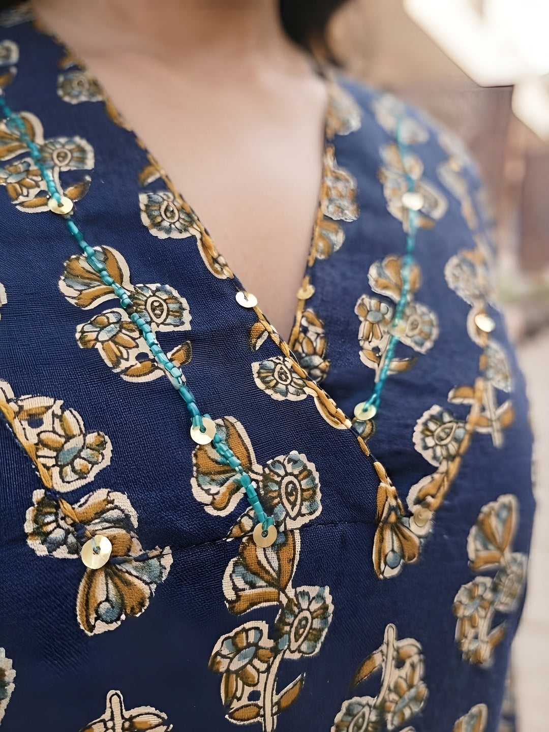 Plus Size Printed Straight kurta