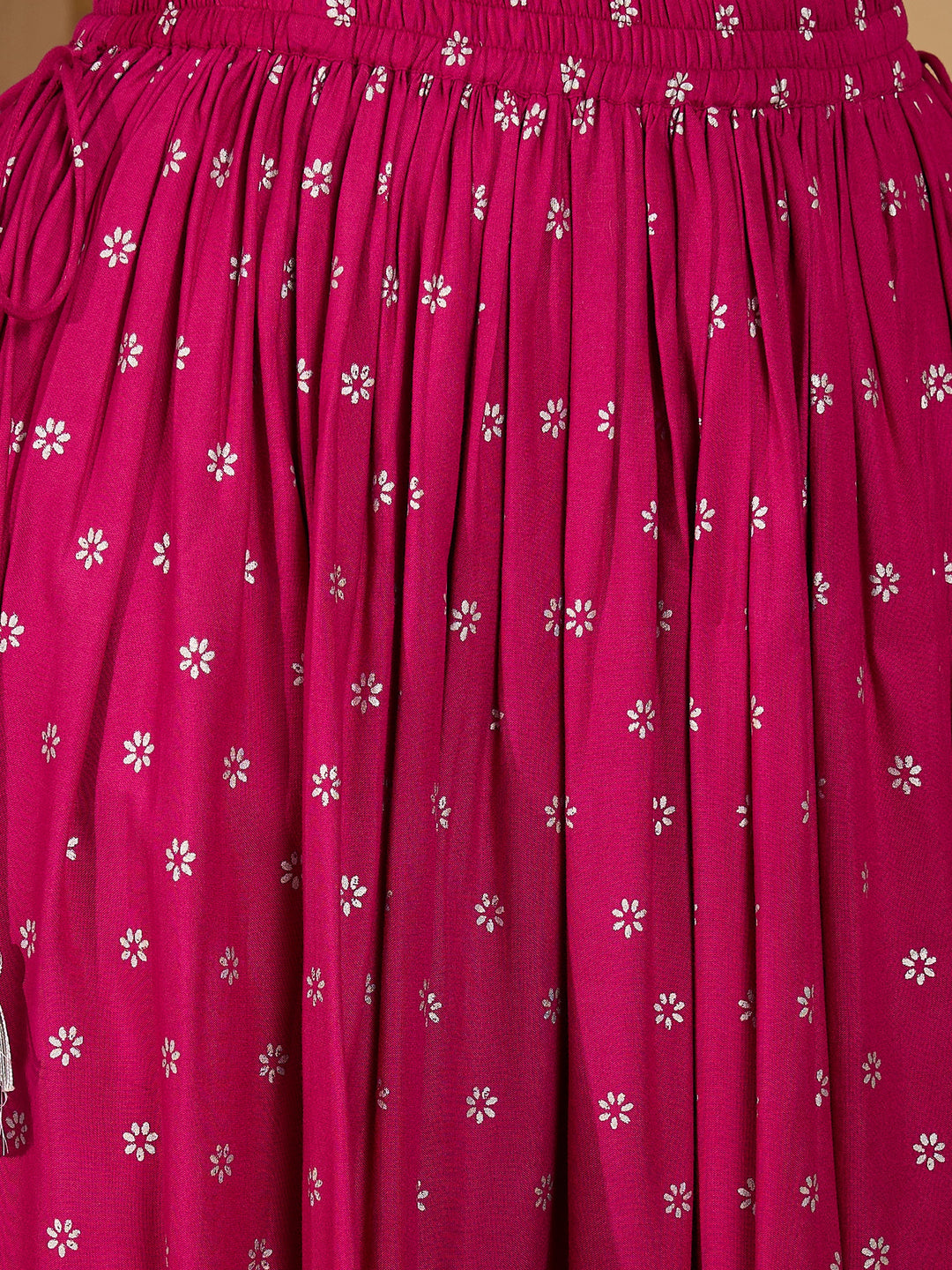 Ethnic Printed Rayon Skirt