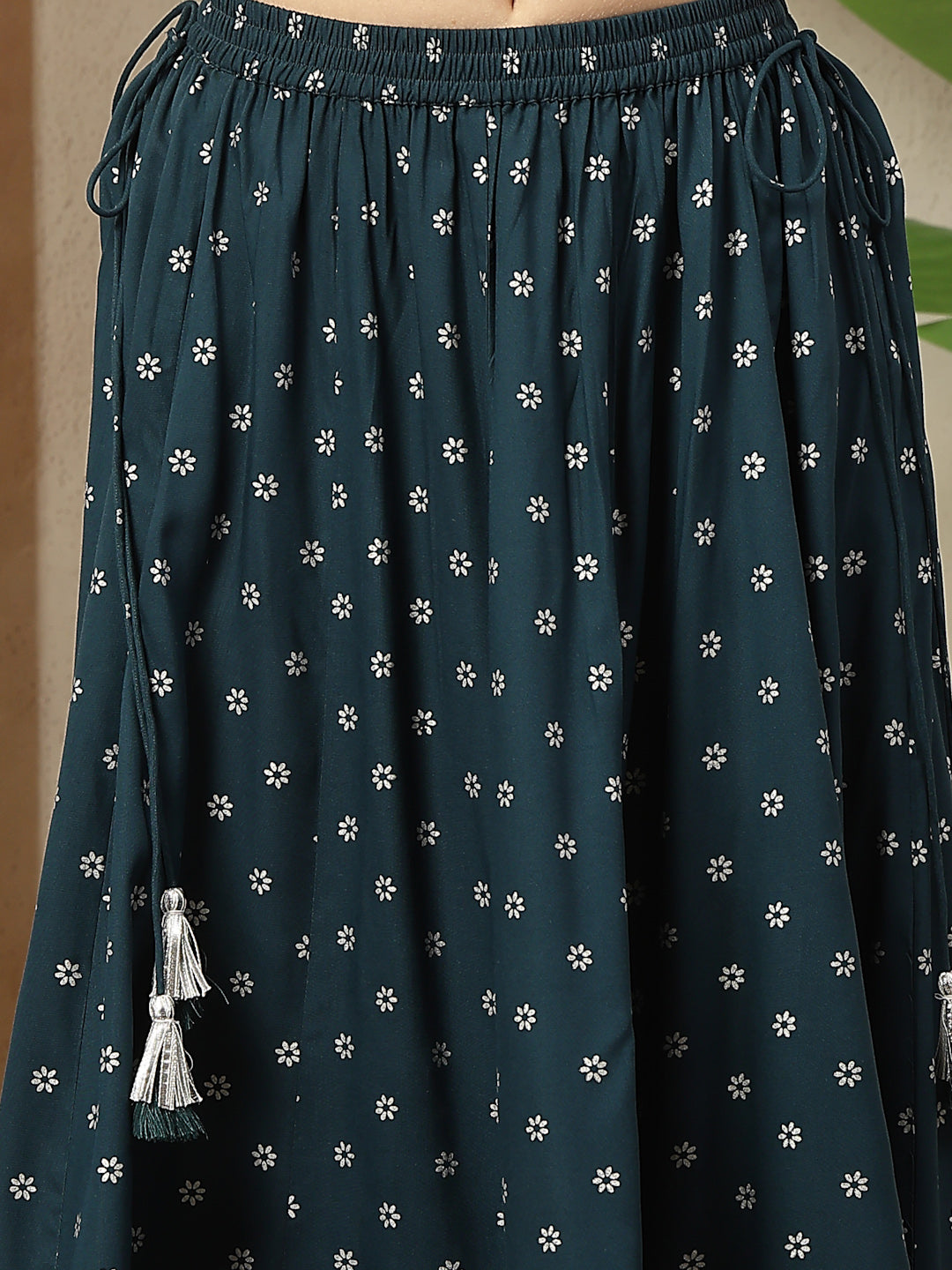 Ethnic Printed Rayon Skirt