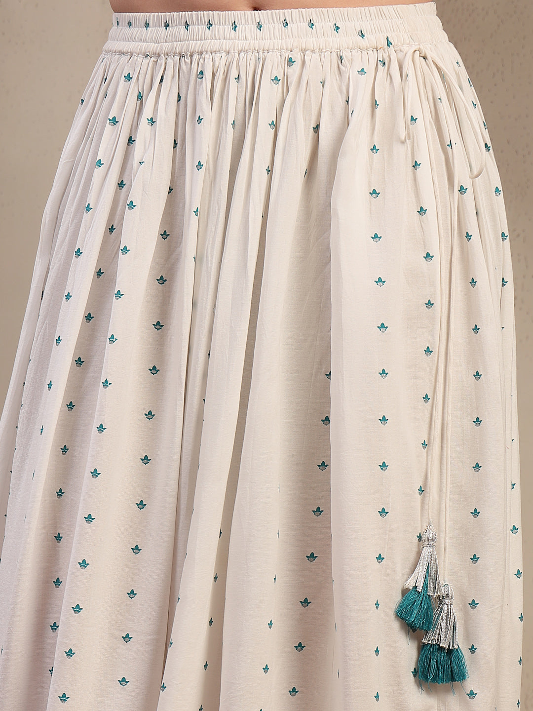 Ethnic Printed Rayon Skirt
