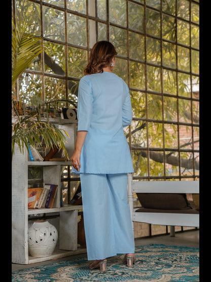 Sky Embellished Co-Ord Sets