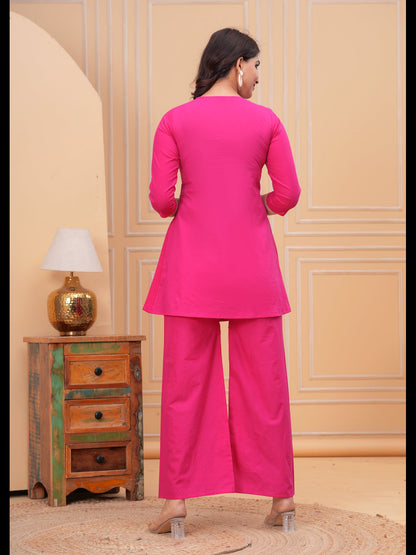 Pink Embellished Co-Ord Sets