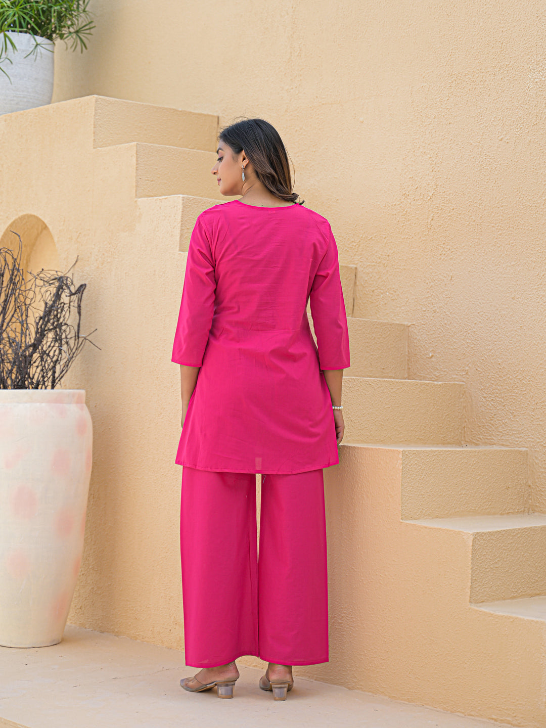 Pink Embellished Co-Ord Sets